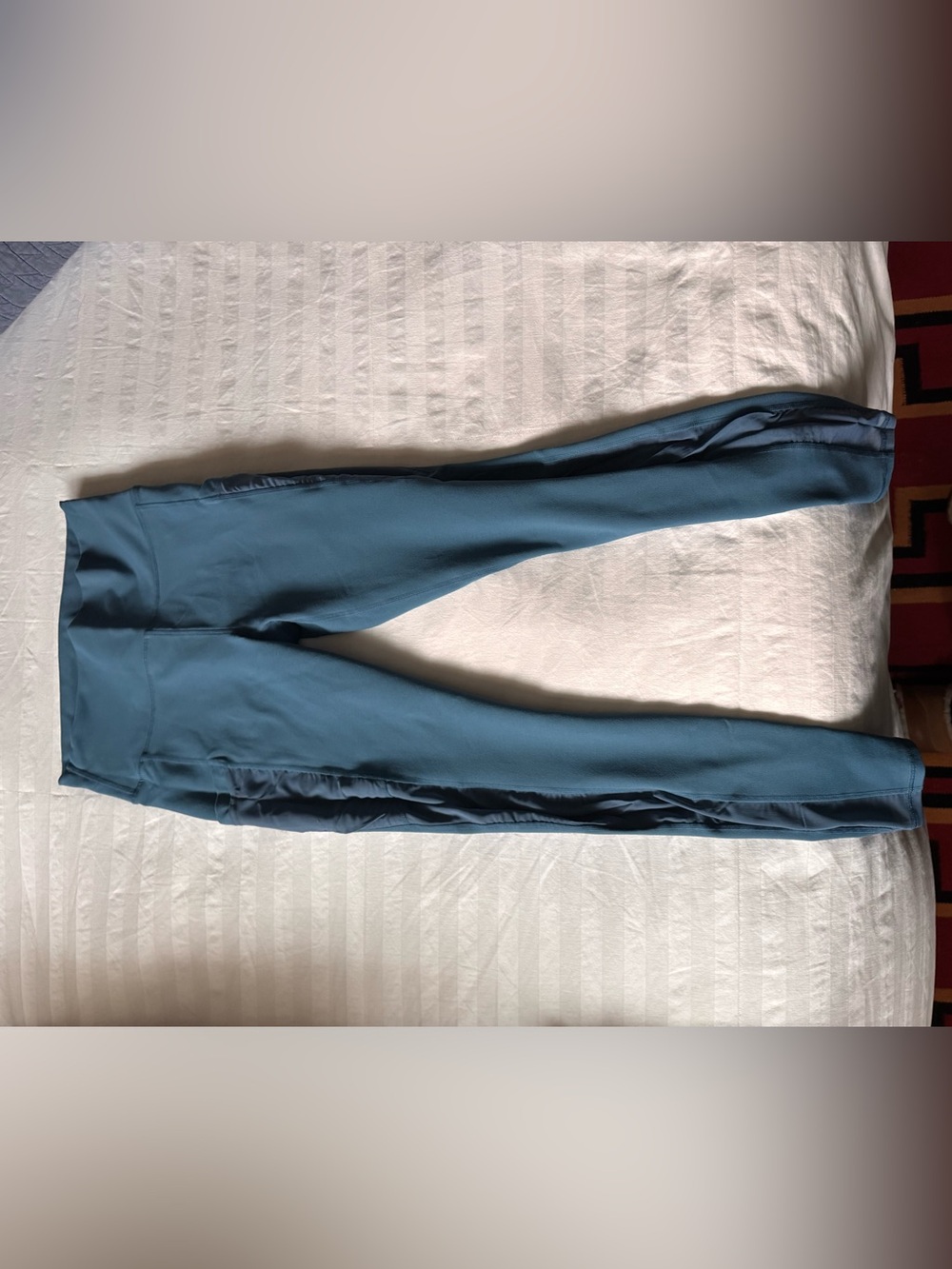Fabletics High-Waist Leggings in Slate Blue